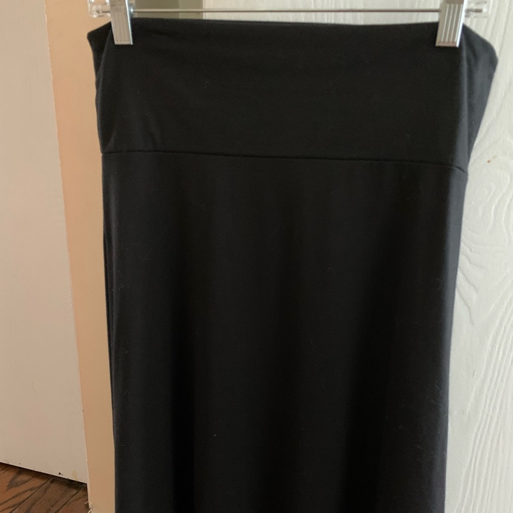 LuLaRoe Azure All Black Skirt